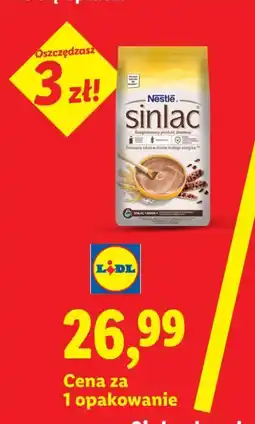 Lidl Nestle Sinlac Bezglutenowy produkt zbożowy oferta