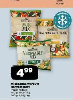 Netto Mieszanka warzyw Wok Mix Harvest Best oferta