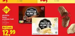 Lidl Batony proteinowe Gelatelli White Chocolate 5-pak oferta