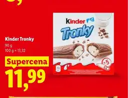 Lidl Kinder Tronky oferta