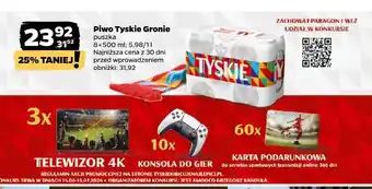 Netto Piwo Tyskie Gronie 8-pak oferta