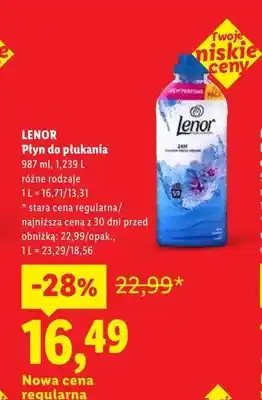 Lidl Lenor Płyn do płukania oferta