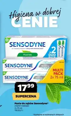 Netto Pasta do zębów Sensodyne Fluoride 2-pak oferta