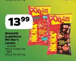 Netto Orzeszki w panierce Nic Nac's BBQ Lorenz oferta