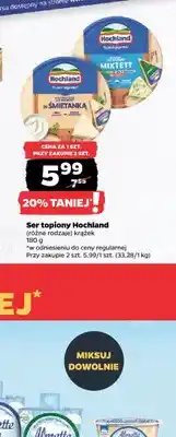 Netto Ser topiony Hochland krążek oferta