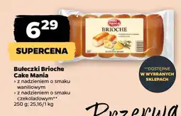 Netto Bułeczki Brioche z nadzieniem o smaku waniliowym Cake Mania oferta