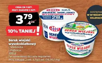 Netto Serek wiejski wysokobiałkowy Mlekovita oferta