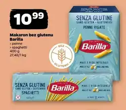 Netto Makaron bez glutenu spaghetti Barilla oferta