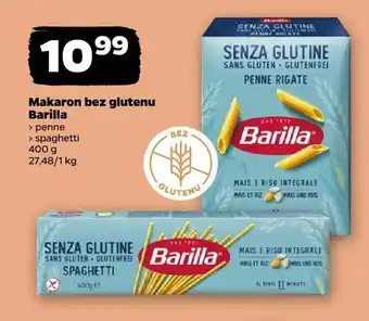 Netto Makaron bez glutenu spaghetti Barilla oferta