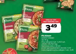 Netto Fix Knorr Spaghetti Bolognese oferta