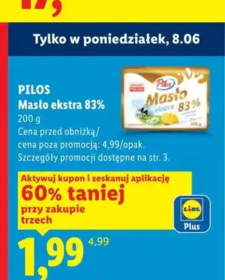 Pilos Masło ekstra 83%