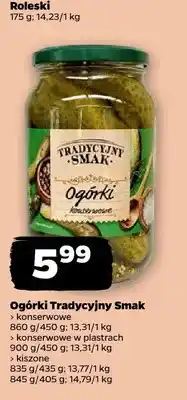 Netto Ogórki konserwowe Tradycyjny Smak oferta