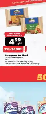 Netto Ser topiony Hochland plastry oferta