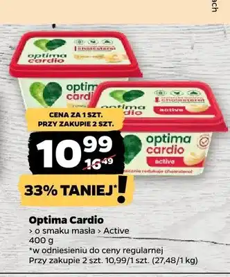 Netto Margaryna Optima Cardio o smaku masła oferta