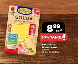 Netto Ser Gouda Włoszczowa plastry oferta