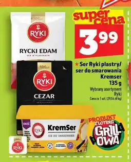 Topaz Ser Ryki Rycki Edam plastry oferta