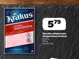 Netto Szynka wieprzowa eksportowa Krakus plastry oferta