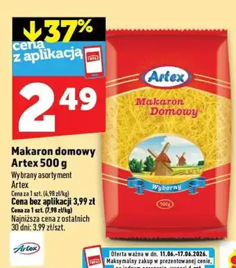 Topaz Makaron domowy Artex oferta
