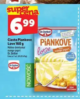 Topaz Ciasto Piankowe Love malina-śmietanka Dr. Oetker oferta