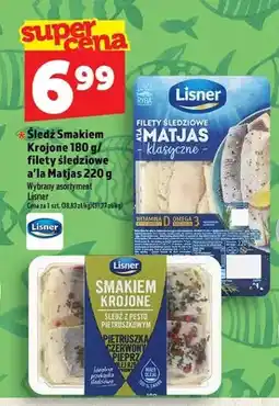 Topaz Śledź Smakiem Krojone Lisner oferta