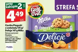 Topaz Ciastka Pieguski z czekoladą Milka oferta