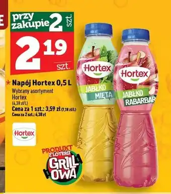 Topaz Napój Hortex Jabłko Mięta oferta