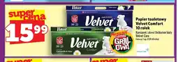 Topaz Papier toaletowy Velvet Comfort Rumianek i aloes 10-pak oferta