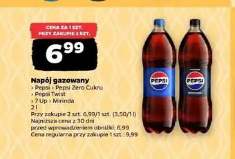 Netto Napój gazowany Pepsi Zero Cukru oferta