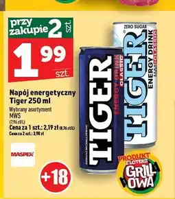 Topaz Napój energetyczny Tiger Zero Sugar oferta