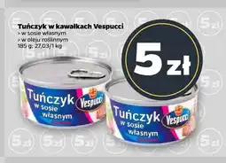 Netto Tuńczyk w kawałkach Vespucci w sosie własnym oferta