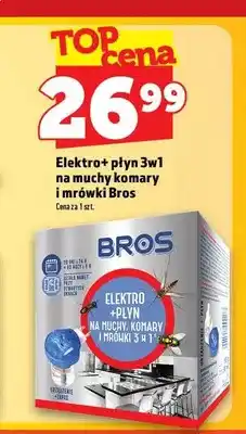 Topaz Elektro + płyn 3w1 na muchy komary i mrówki Bros oferta