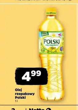 Netto Olej rzepakowy Olej Polski oferta