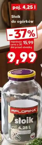 Kaufland Florina Słoik do ogórków oferta