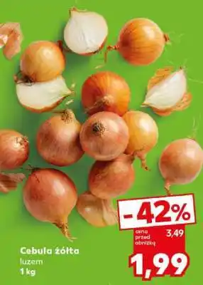 Kaufland Cebula żółta luzem 1 kg oferta