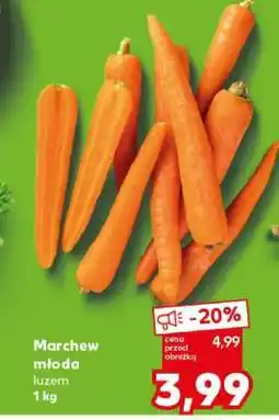 Kaufland Marchew młoda luzem 1 kg oferta