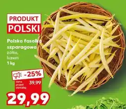 Kaufland Polska fasolka szparagowa żółta luzem 1 kg oferta
