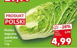 Kaufland Polska kapusta pekińska luzem 1 kg oferta