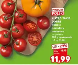Kaufland Polskie pomidory malinowe na gałązce oferta