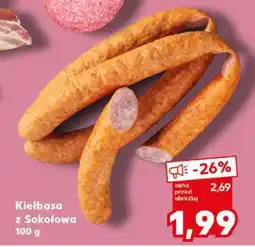 Kaufland Kiełbasa z Sokołowa 100 g oferta