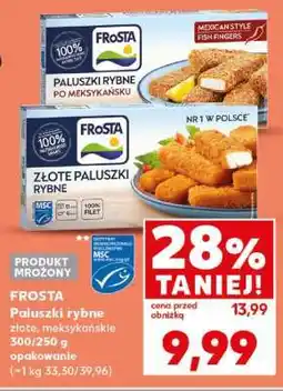 Kaufland FROSTA Paluszki rybne złote, meksykańskie oferta