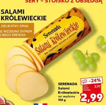 Kaufland SERENADA Salami Królewieckie ser wędzony 100 g oferta