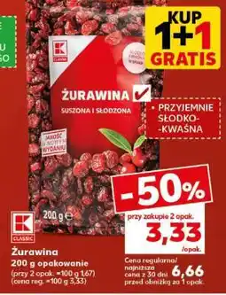Kaufland Żurawina oferta