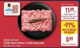 ALDI Chude mięso mielone z szynki wieprzowej oferta