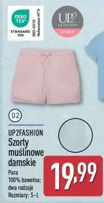 ALDI UP2FASHION Szorty muślinowe damskie oferta