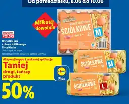 Lidl Wszystkie jaja z chowu ściółkowego Złota Nioska oferta