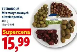 Lidl ERIDANOUS Mix marynowanych oliwek z pestką oferta