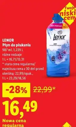 Lidl LENOR Płyn do płukania oferta