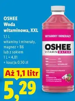 Lidl OSHEE Woda witaminowa, XXL oferta