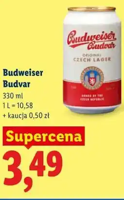 Lidl Budweiser Budvar oferta