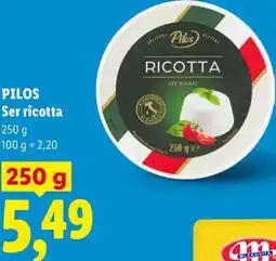 Lidl PILOS Ser ricotta oferta